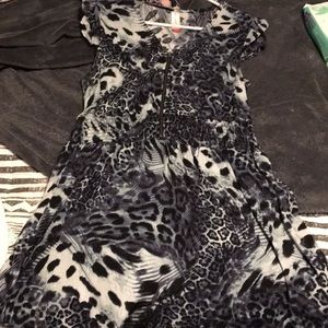 15-17 XL NO BOUNDARIES animal print dress